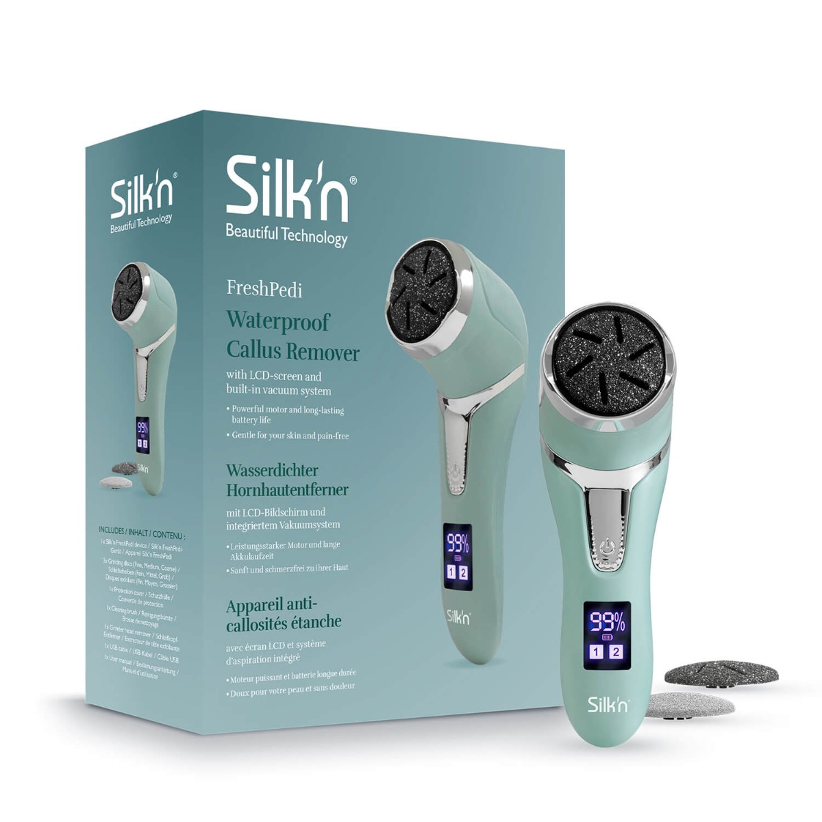 Silkn FreshPedi Callus Remover - Mint (FP1PEIM001) 8712856068364