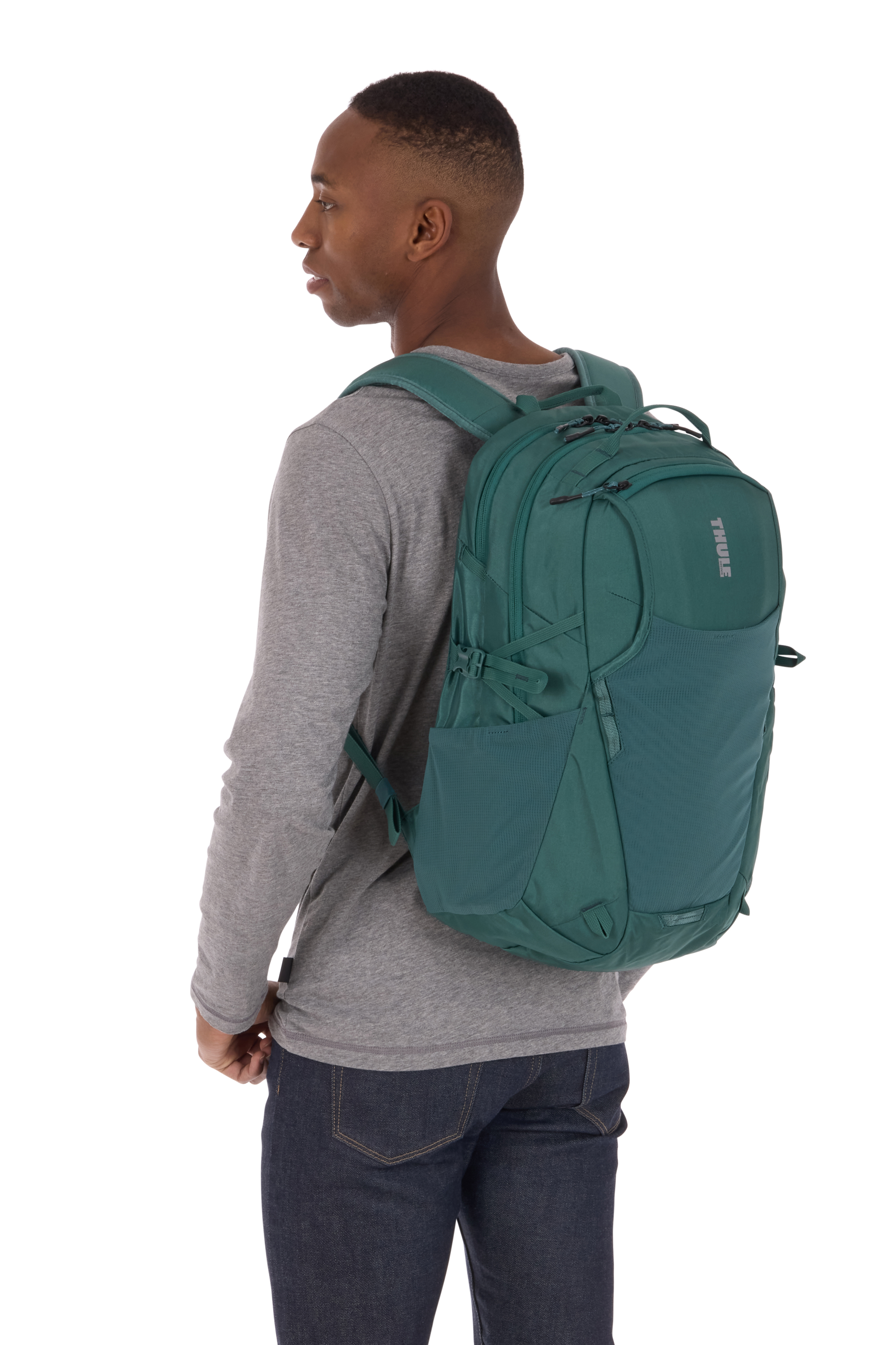 Thule EnRoute backpack 26L (green, up to 39.6 cm (15.6")) portatīvo datoru soma, apvalks