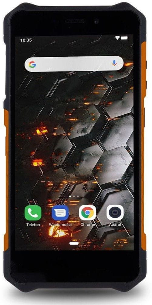 MyPhone Hammer Iron 3 LTE Dual orange Extreme Pack 5902983611974 Sma002499 (5902983611974) Mobilais Telefons