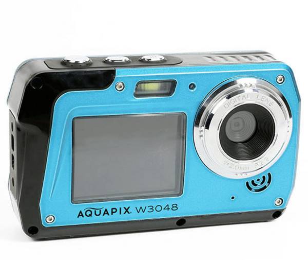 Easypix Aquapix W3048-I Iceblue Edge 10075 4260041686090 10075 (4260041686090) Digitālā kamera