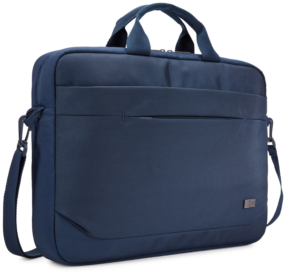 Case Logic Advantage Attaché, Notebook (blue, to 39.6 cm (15.6 ")) portatīvo datoru soma, apvalks