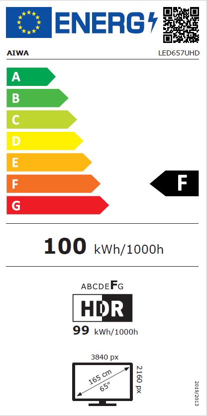 Aiwa                  LED657UHD  LED Televizors