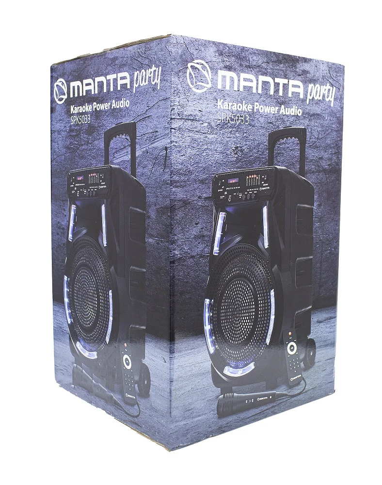 Party Audio loudspeaker Manta SPK5033 pārnēsājamais skaļrunis