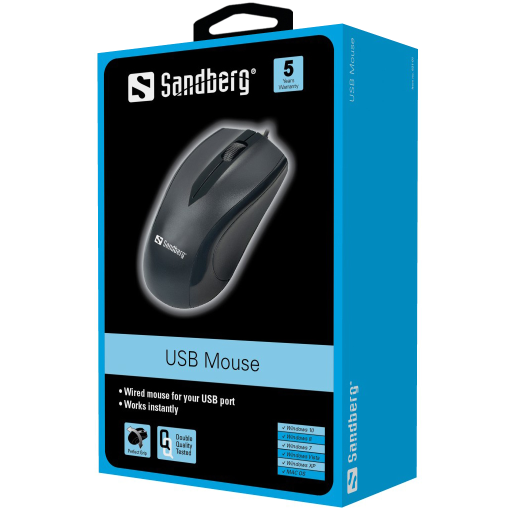 Sandberg USB Mouse   5705730631016 Datora pele