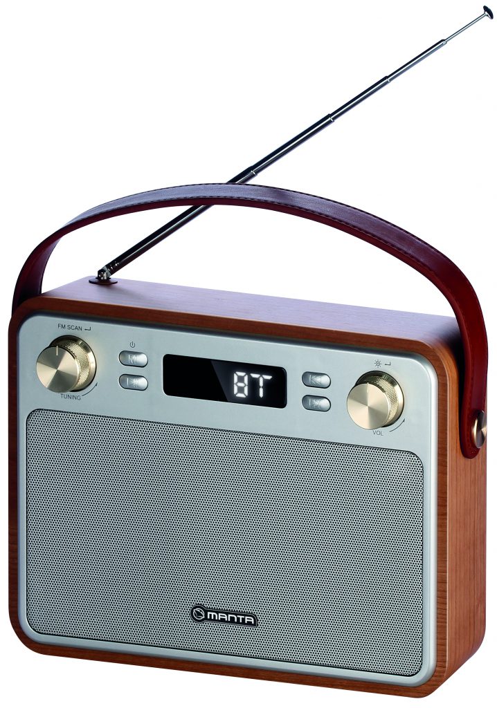 Manta RDI915X FM/BT/USB Capri radio, radiopulksteņi