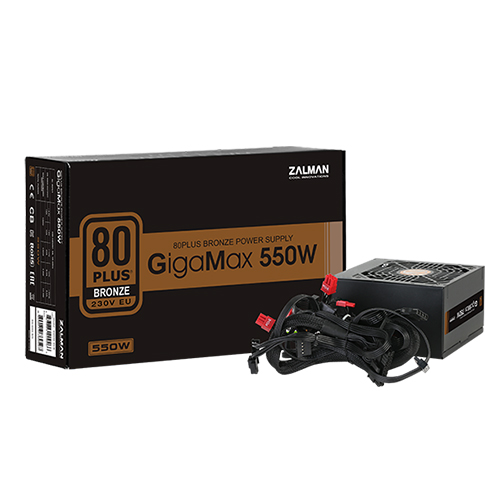 Zalman GigaMax 550W (ZM550-GVII) Barošanas bloks, PSU