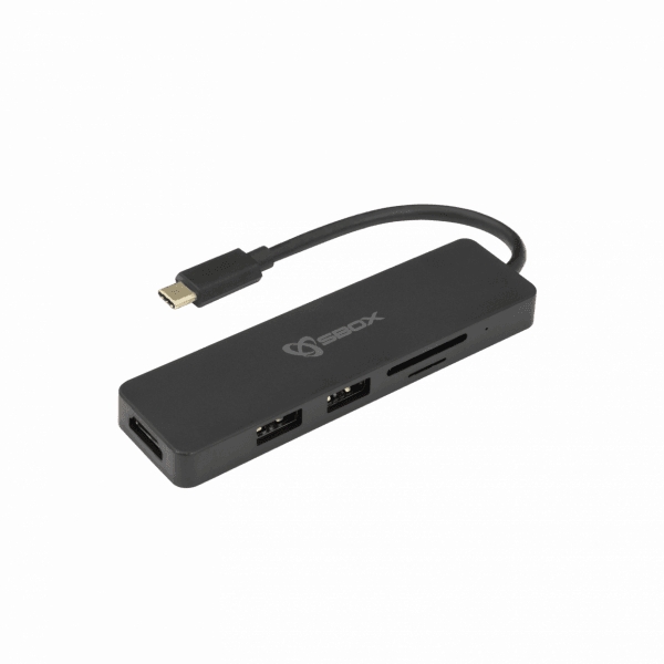 Sbox TCA-51 USB Type-C->HDMI/USB-3.0/SD+TF