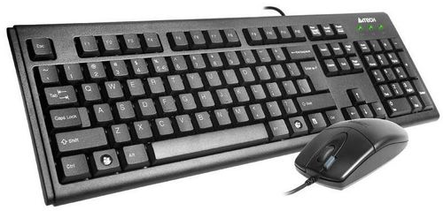 Keyboard+mouse A4-Tech KM-72620D USB Black klaviatūra