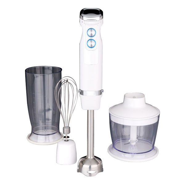 Hand Blender Gastroback 40974 White, 800 W, Number of speeds 10, Shaft material Stainless steel aksesuāri Mazās sadzīves tehnikas