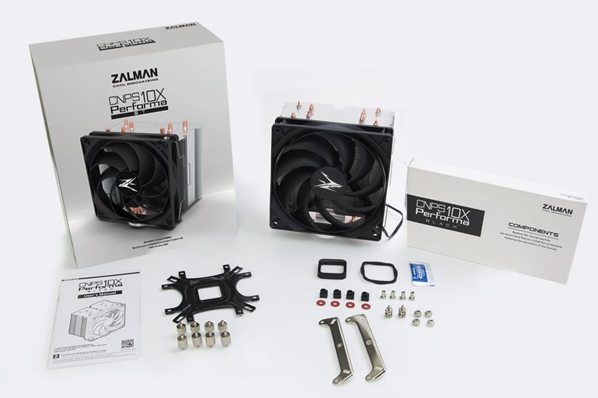 ZALMAN CNPS10X PERFORMA ST CPU Cooler 135mm procesora dzesētājs, ventilators