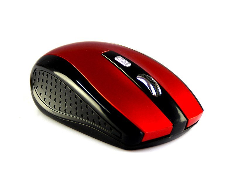 Media-tech RATON PRO - Wireless optical mouse, 1200 cpi, 5 buttons, color red Datora pele