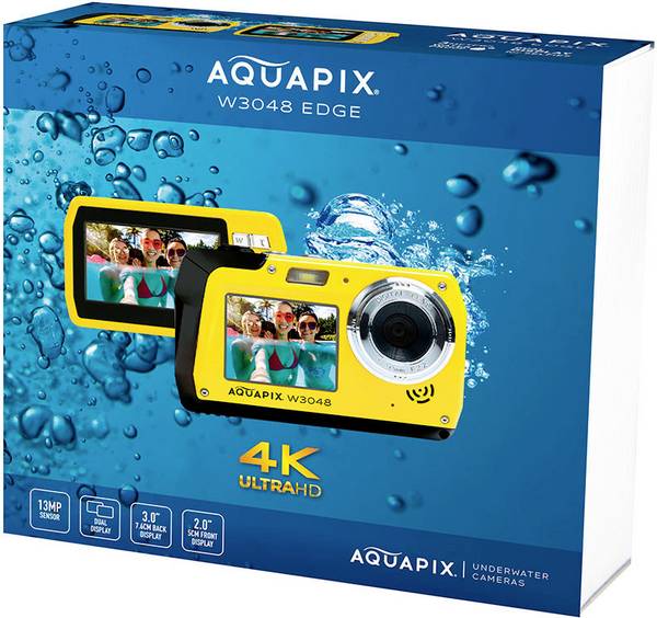 Easypix Aquapix W3048 Edge yellow Digitālā kamera