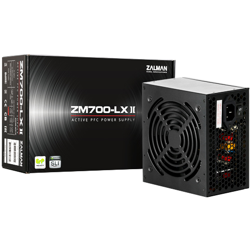 ZALMAN ZM700-LXII 700W Active PFC EU Barošanas bloks, PSU