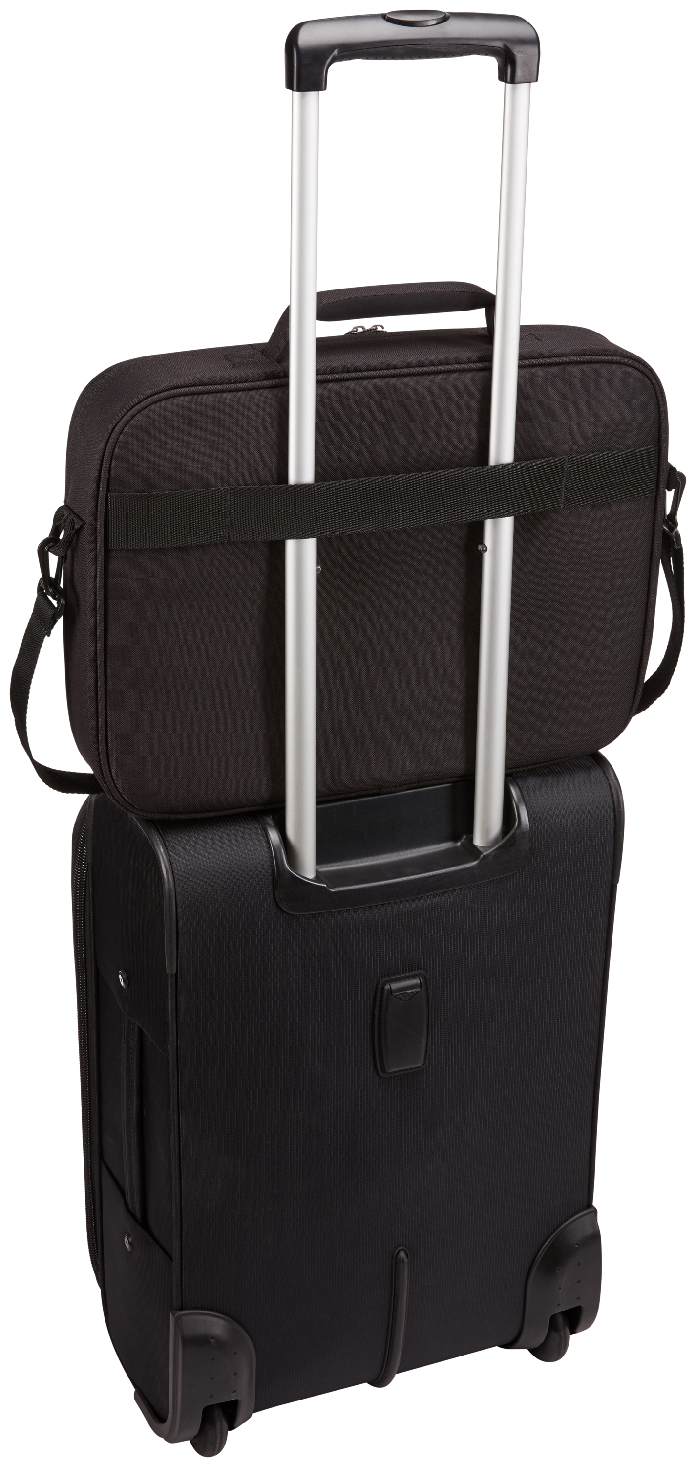 Case Logic Advantage bag (black, up to 39.6 cm (15.6 ")) portatīvo datoru soma, apvalks