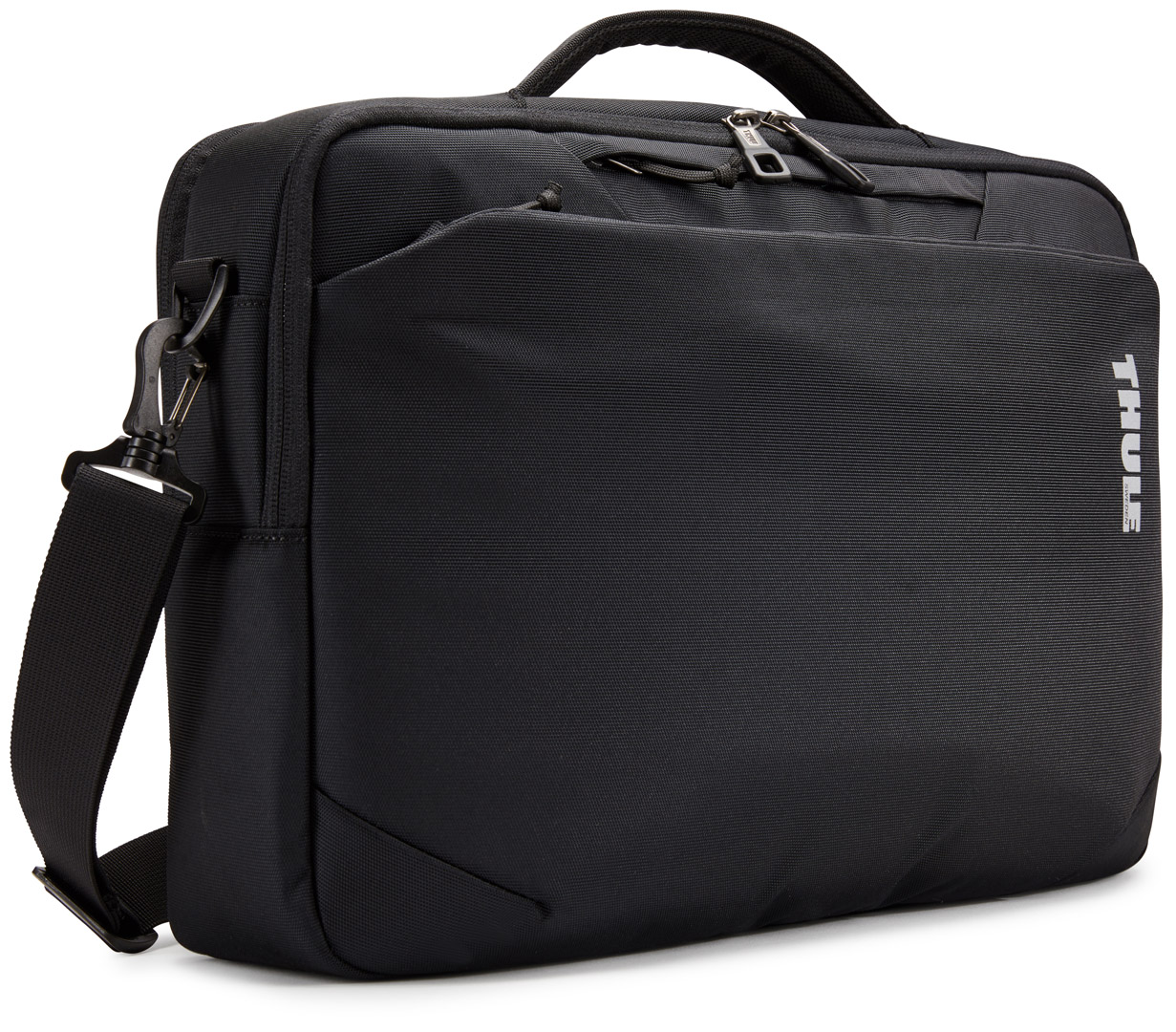 Thule Subterra Laptop Bag 15.6 TSSB-316B Black (3204086) 0085854245661 portatīvo datoru soma, apvalks