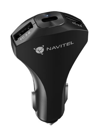 Navitel Universal Car Splitter Charger USP45 SLIM Car Charger 5 V Baterija