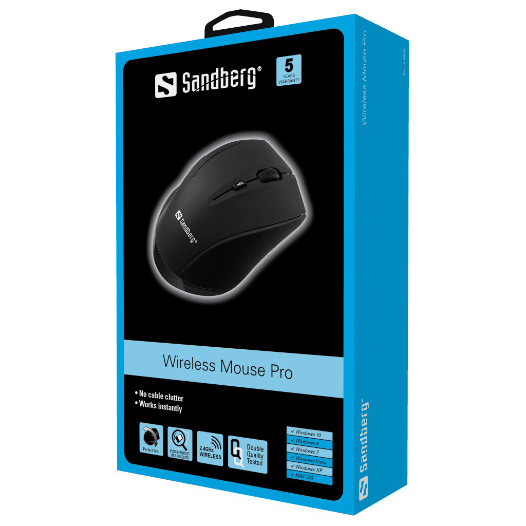 Sandberg Wireless Mouse Pro Datora pele