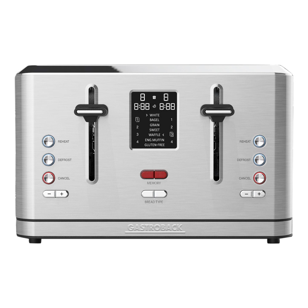 Gastroback 42396 Design Toaster Digital 4S 4016432423962 Tosteris