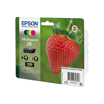 Epson T2986 "Erdbeere" Tinte CMYK Multipack kārtridžs