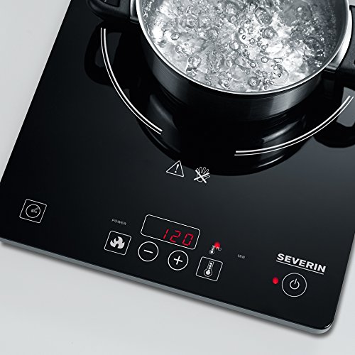 Severin KP 1071 - induction hob - black plīts virsma