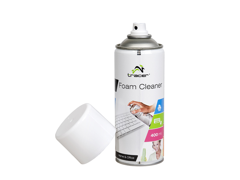 Tracer Foam Cleaner for plactic 400 ml biroja tehnikas aksesuāri