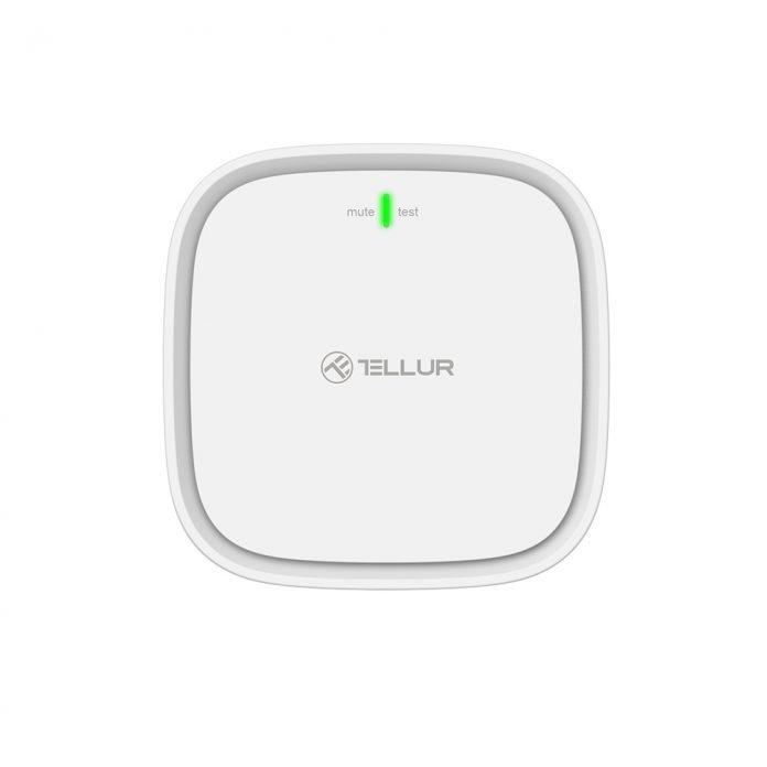 Tellur Smart WiFi Gas Sensor DC12V 1A white 5949120003421