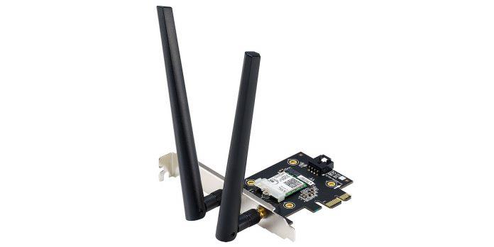 ASUS PCE-AX3000 BT 5.0 Wireless LAN Adapter, 2.4GHz/5GHz WLAN tīkla karte