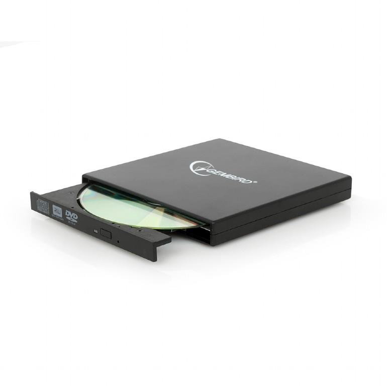 Gembird External USB CD/DVD drive diskdzinis, optiskā iekārta