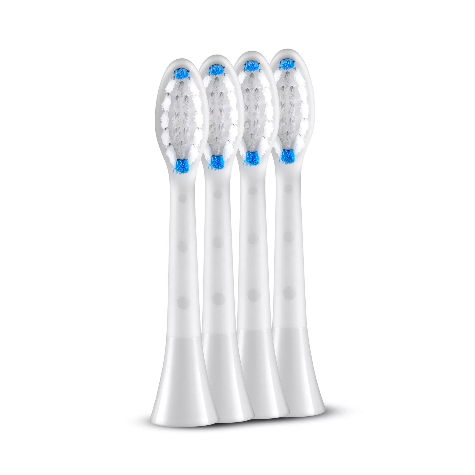 Silkn SYR4PEUWR001 SonicYou Refill Brush Heads Family Pack (4 pcs) White Medium 8712856068128 mutes higiēnai