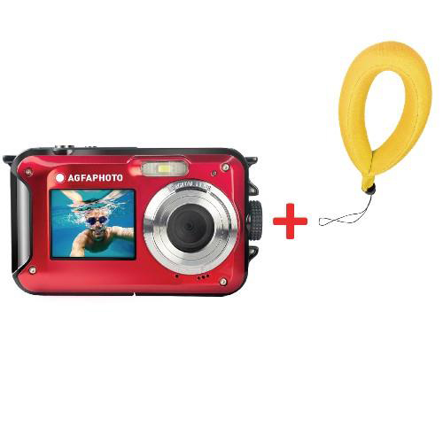 AGFA WP8000 Red + 2nd Battery + Floatable Strap 3760265542567 Digitālā kamera