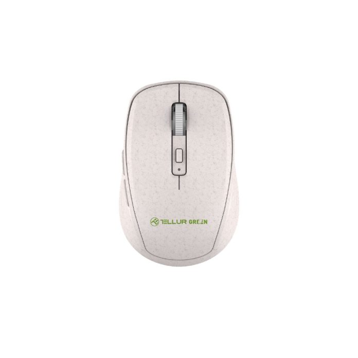 Tellur Green Wireless Mouse Nano Reciever Creame Array Datora pele