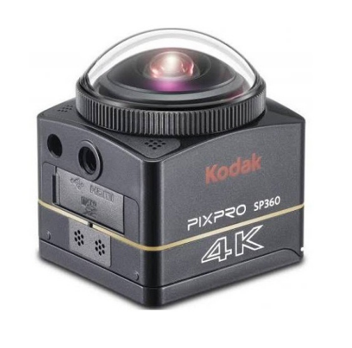 Kodak SP360 4k Extrem Kit Black 0819900012712 Video Kameras