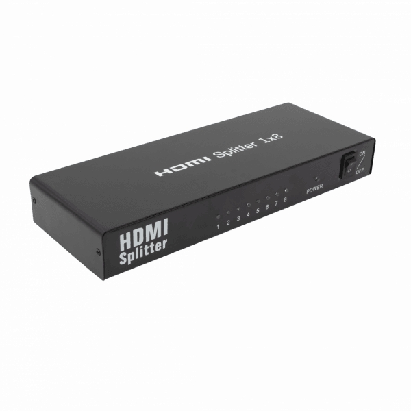 Sbox HDMI Splitter 1x8 HDMI-1.4 HDMI-8 0616320532925 adapteris