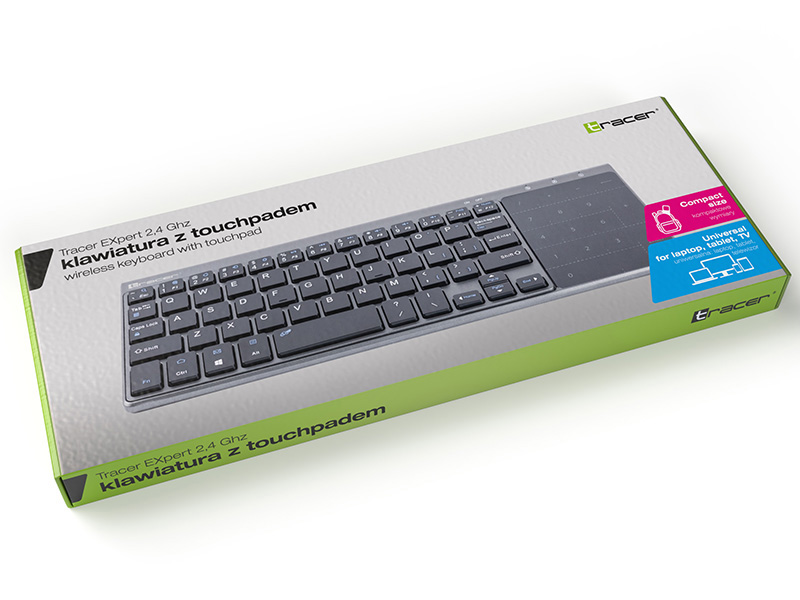 TRACER Expert 2.4 Ghz wireless keyboard klaviatūra