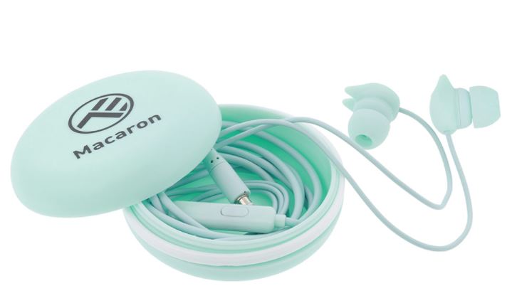 Tellur In-Ear Headset Macaron Blue 5949120000789 austiņas