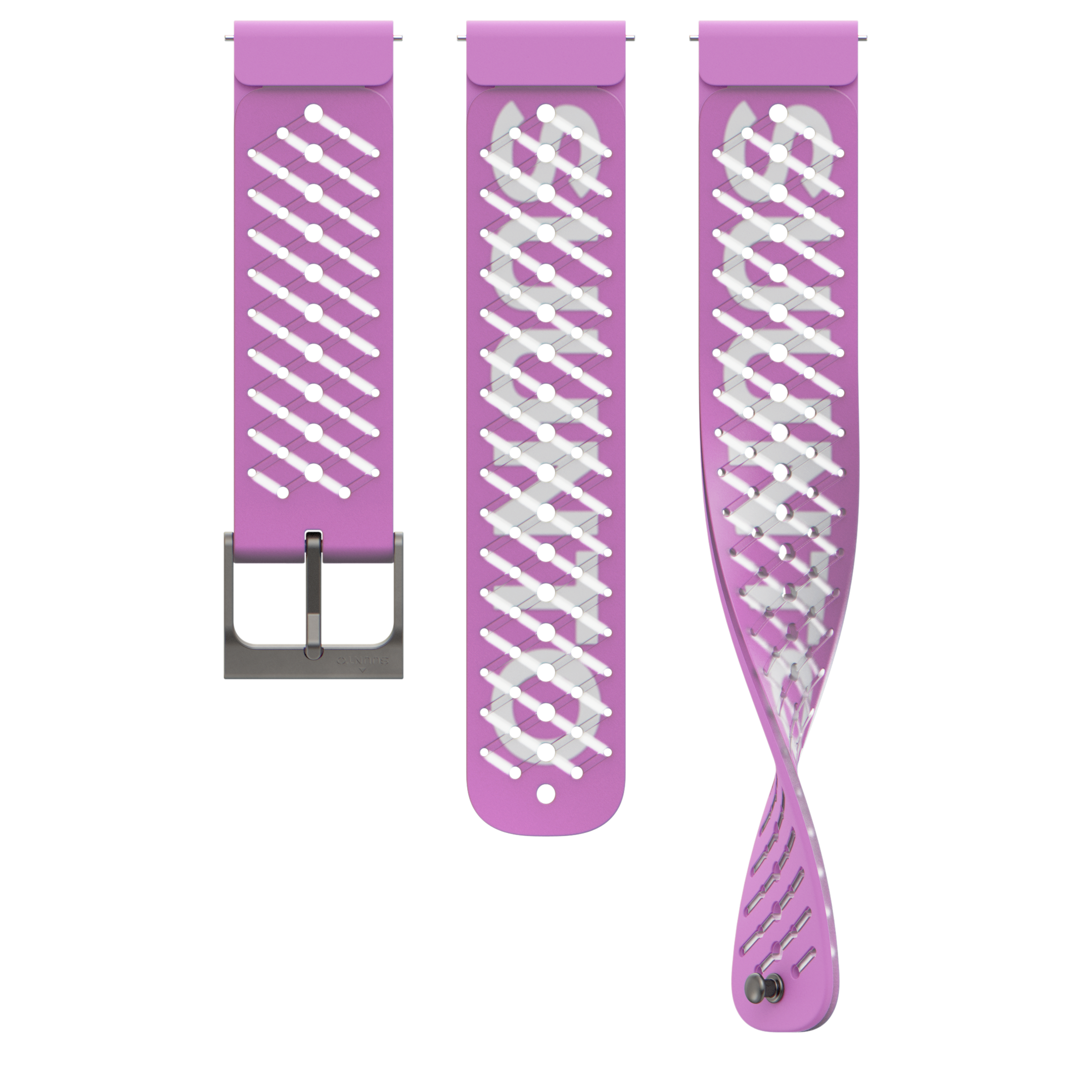 22 ATH5 SILICONE STRAP ORCHID PURPLE S+M Viedais pulkstenis, smartwatch