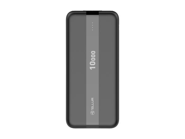 Tellur PBC103 10000mAh black 5949120004107 Powerbank, mobilā uzlādes iekārta