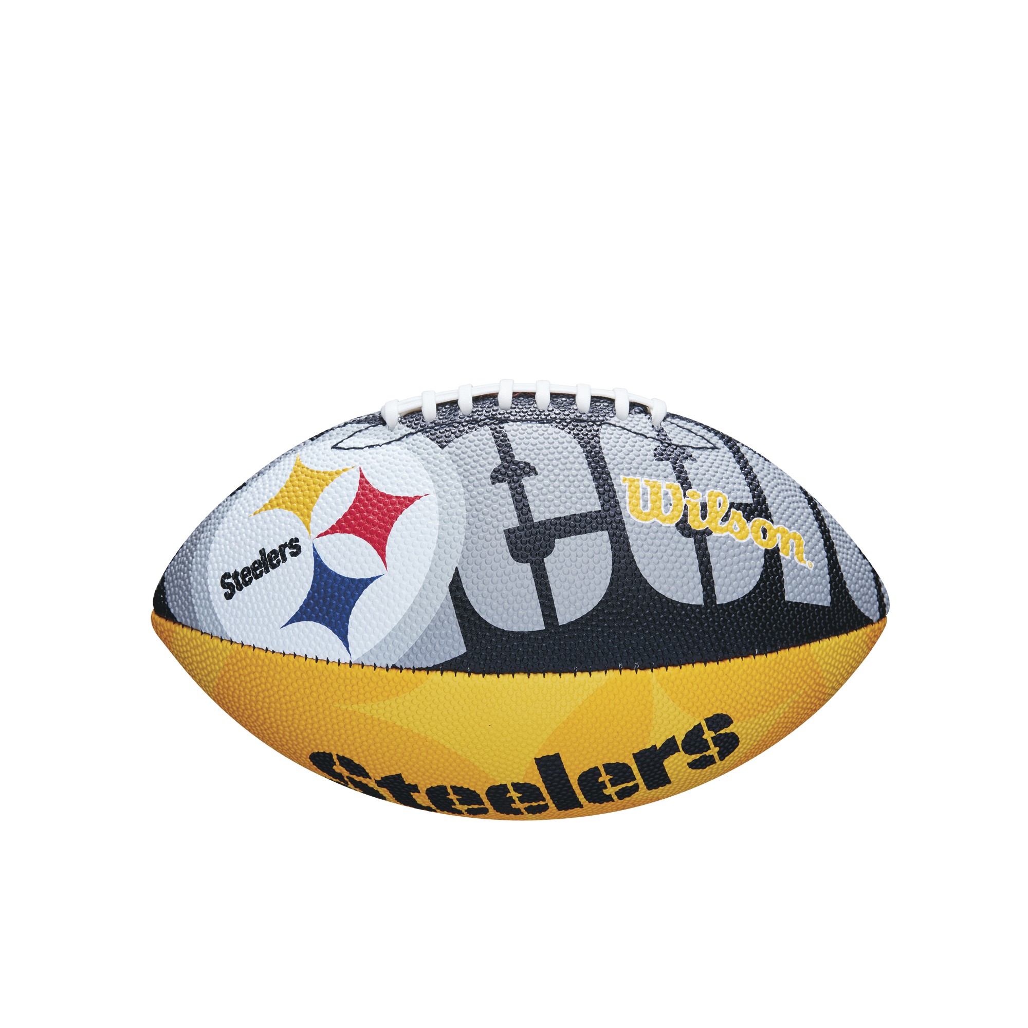 WILSON amerikanu futbola NFL TEAM LOGO PT STEELERS Junior bumba