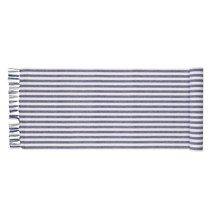 Galda paliktnis 4Living Stripe blue 33x140cm 603330