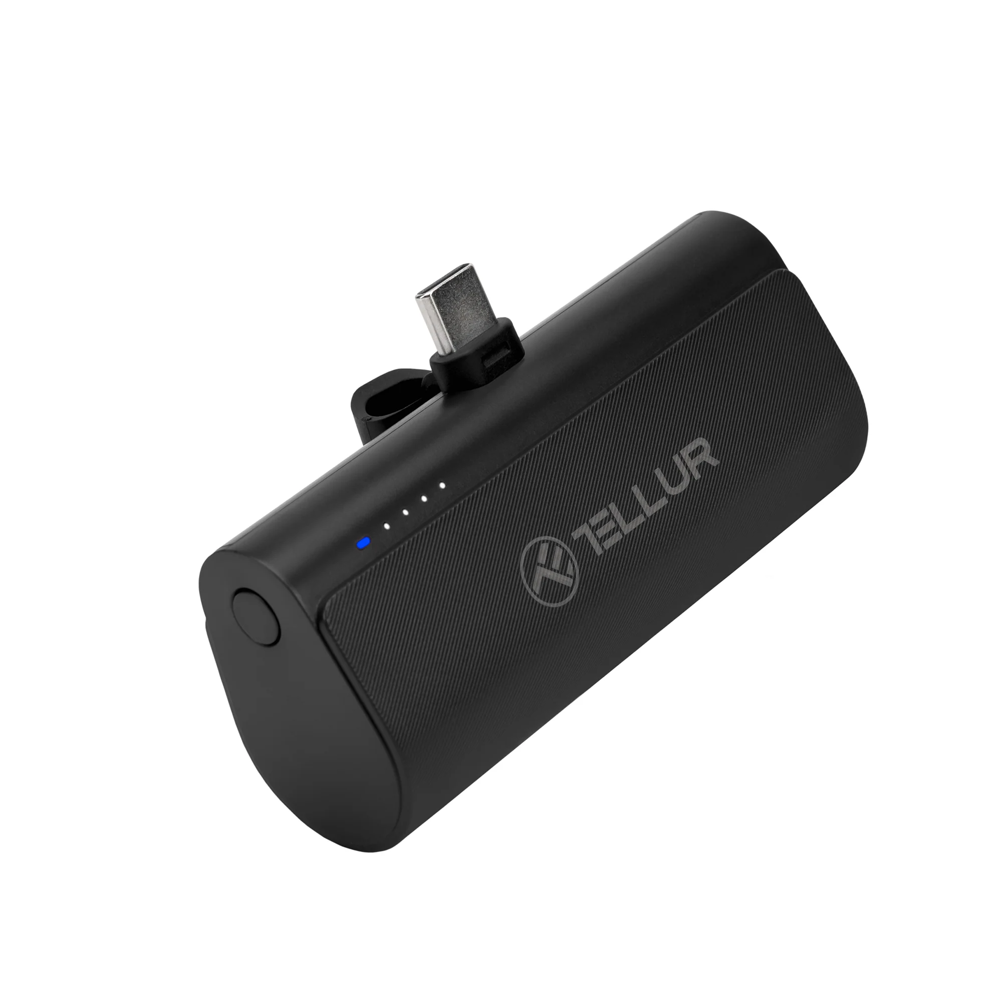 Tellur PD201 Powerbank 5000mAh black 5949120005173 Powerbank, mobilā uzlādes iekārta