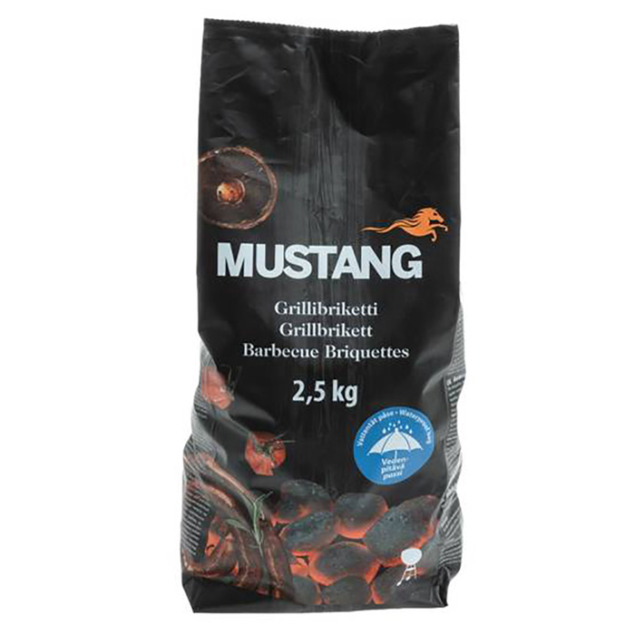 Kokoglu briketes Mustang 2.5kg 626809 Dārza grili