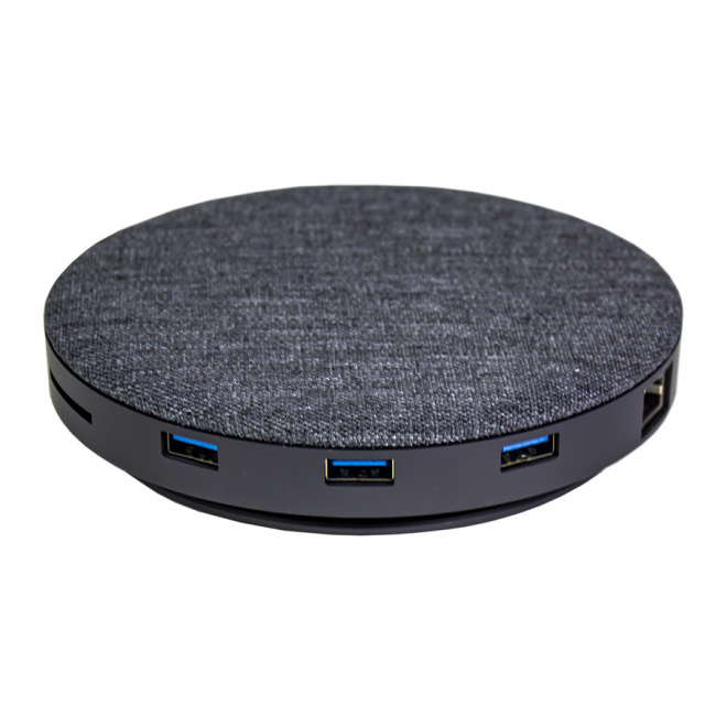 Devia UFO 10in1 HUB wireless charger gray 6938595330742 iekārtas lādētājs