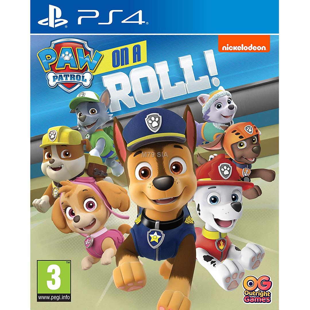 Paw Patrol: On A Roll (PlayStation 4 spele) spēle