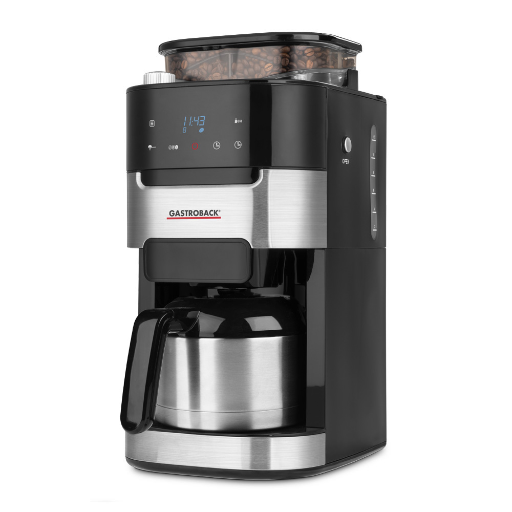 Gastroback 42711_S Coffee Machine Grind & Brew Pro Thermo 4016432427106 Kafijas automāts