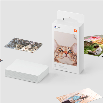 Xiaomi Mi Portable Photo Printer Paper (2x3-inch, 20-sheets) 6934177716485 foto papīrs