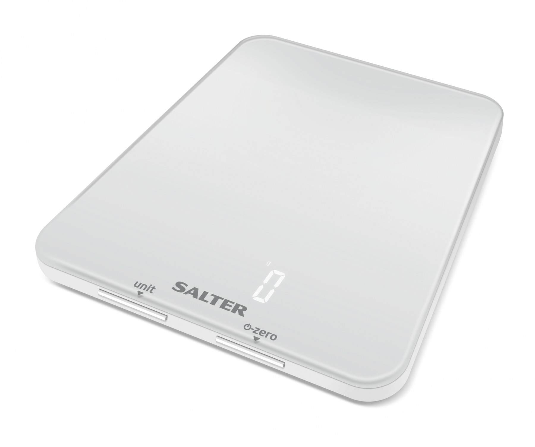 Salter 1180 WHDR Ghost Digital Kitchen Scale - White 5010777147933 virtuves svari