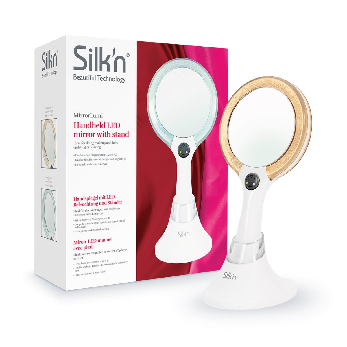 Silkn Mirror Lumi LED MLU1PEUD001 8712856058716 Spogulis