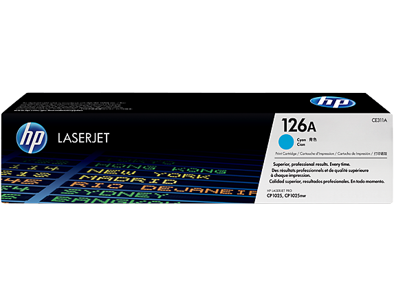 HP 126A CYAN TONER 1K toneris