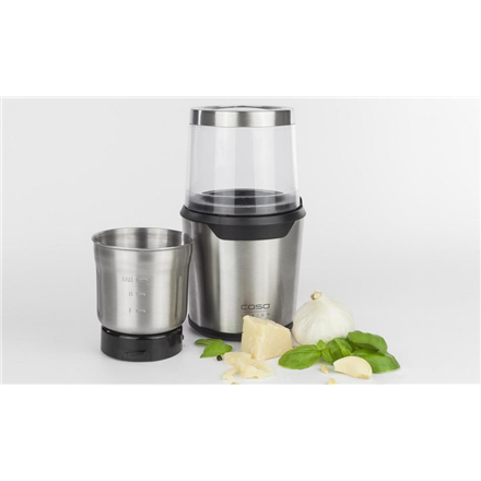 Caso | Chopper | UZ 200 | 200 W | Black | Silver | Transparent 4038437017496 Blenderis