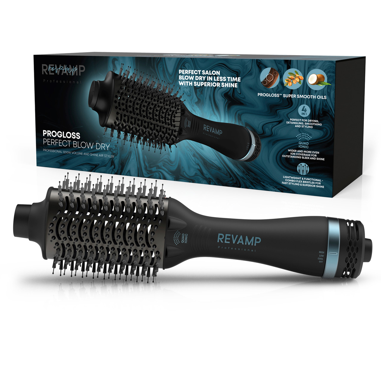 Revamp DR-2000-EU Progloss Perfect Blow Dry Airstyler 5010777150988 Matu veidotājs